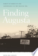 Finding Augusta : habits of mobility and governance in the digital era  /