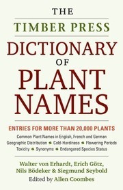 Timber Press dictionary of plant names /