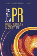 It's not just PR : public relations in society /