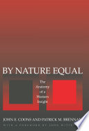 By nature equal : the anatomy of a Western insight /