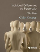 Individual differences and personality /