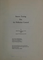 Source testing for air pollution control /