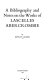 A bibliography and notes on the works of Lascelles Abercrombie.
