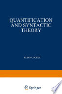 Quantification and Syntactic Theory /