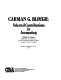 Carman G. Blough, selected contributions in accounting /