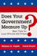 Does your government measure up? : basic tools for local officials and citizens /