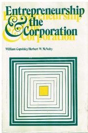 Entrepreneurship and the corporation /