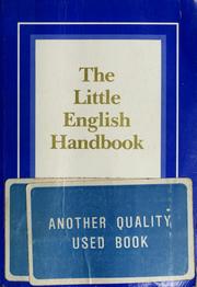 The little English handbook : choices and conventions /