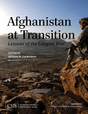 Afghanistan at transition.