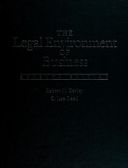 The legal environment of business /