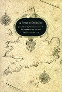 A power to do justice : jurisdiction, English literature, and the rise of common law, 1509-1625 /