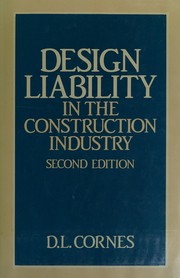 Design liability in the construction industry /