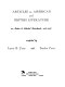 Articles on American and British literature : an index to selected periodicals, 1950-1977 /