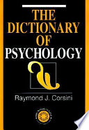 The dictionary of psychology /