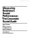 Measuring business's social performance : the corporate social audit /
