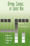Optimal control of credit risk /