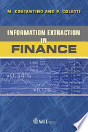Information extraction in finance /