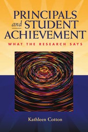 Principals and student achievement : what the research says /