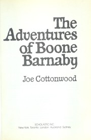 The adventures of Boone Barnaby /