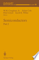 Semiconductors : Part I /