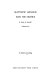 Matthew Arnold and his critics : a study of Arnold's controversies /