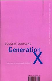 Generation X : tales for an accelerated culture /