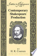 Contemporary Shakespeare production /