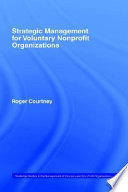 Strategic management for voluntary nonprofit organizations /