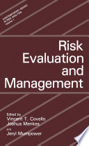 Risk Evaluation and Management /