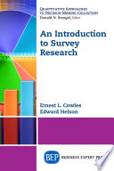 An introduction to survey research /