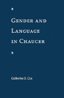 Gender and language in Chaucer /