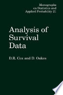 Analysis of survival data /