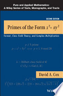 Primes of the form p = x² + ny² : Fermat, class field theory, and complex multiplication /