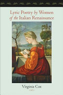 Lyric poetry by women of the Italian Renaissance /