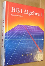 HBJ algebra 1 /