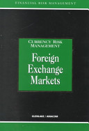 Foreign exchange markets /