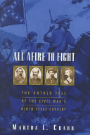 All afire to fight : the untold tale of the Civil War's Ninth Texas Cavalry /