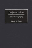 Benjamin Britten : a bio-bibliography /