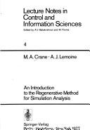 An introduction to the regenerative method for simulation analysis /