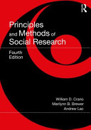 Principles and methods of social research /