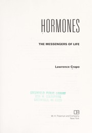 Hormones, the messengers of life /