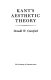 Kant's aesthetic theory /