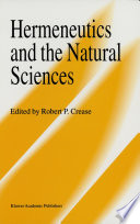 Hermeneutics and the Natural Sciences /