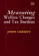 Measuring welfare changes and tax burdens /