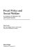 Fiscal policy and social welfare : an analysis of alternative tax and transfer systems /