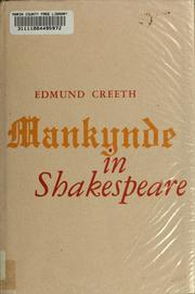 Mankynde in Shakespeare /