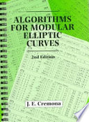 Algorithms for modular elliptic curves /