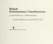 British parliamentary constituencies : a statistical compendium /