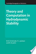 Theory and computation of hydrodynamic stability /