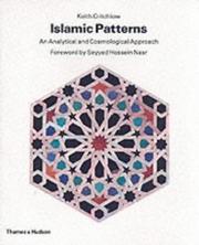 Islamic patterns : an analytical and cosmological approach /